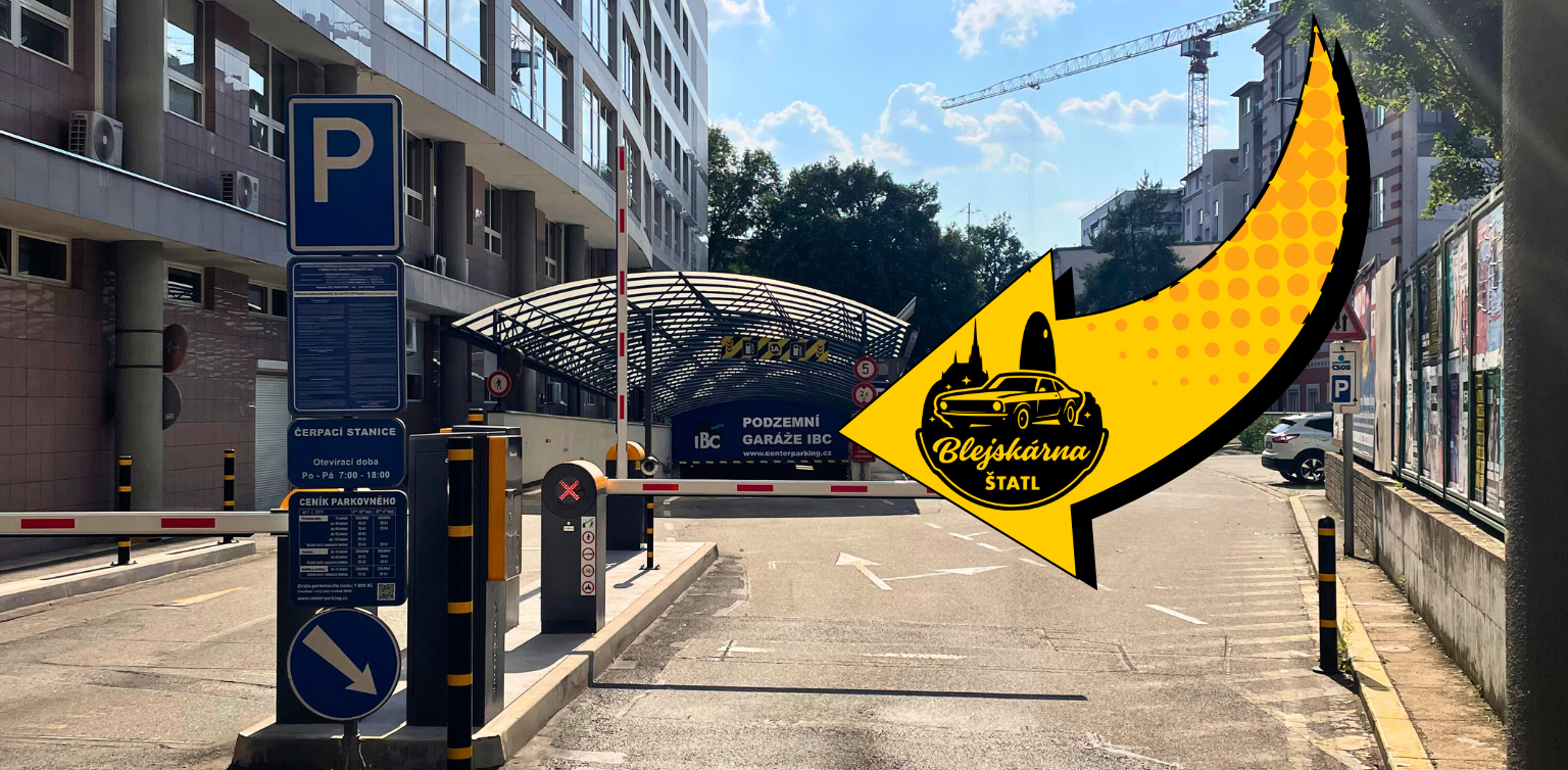 Blejskárna Štatl - podzemní garáže IBC